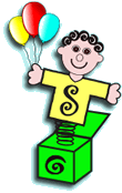 Springlet with balloons